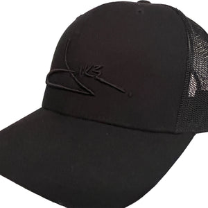 Jake Signature Embroidered Snap-back Trucker Cap