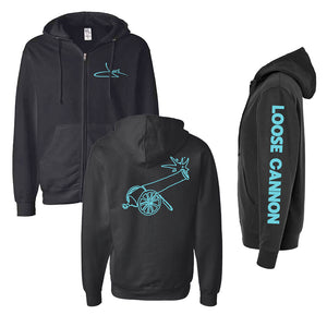 Loose Cannon Zippered Hoodie